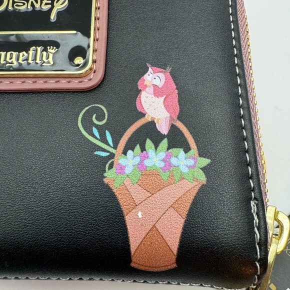 Loungefly Disney Princess Briar Rose Zip Around Wallet Sleeping Beauty NWT - Picture 13 of 16